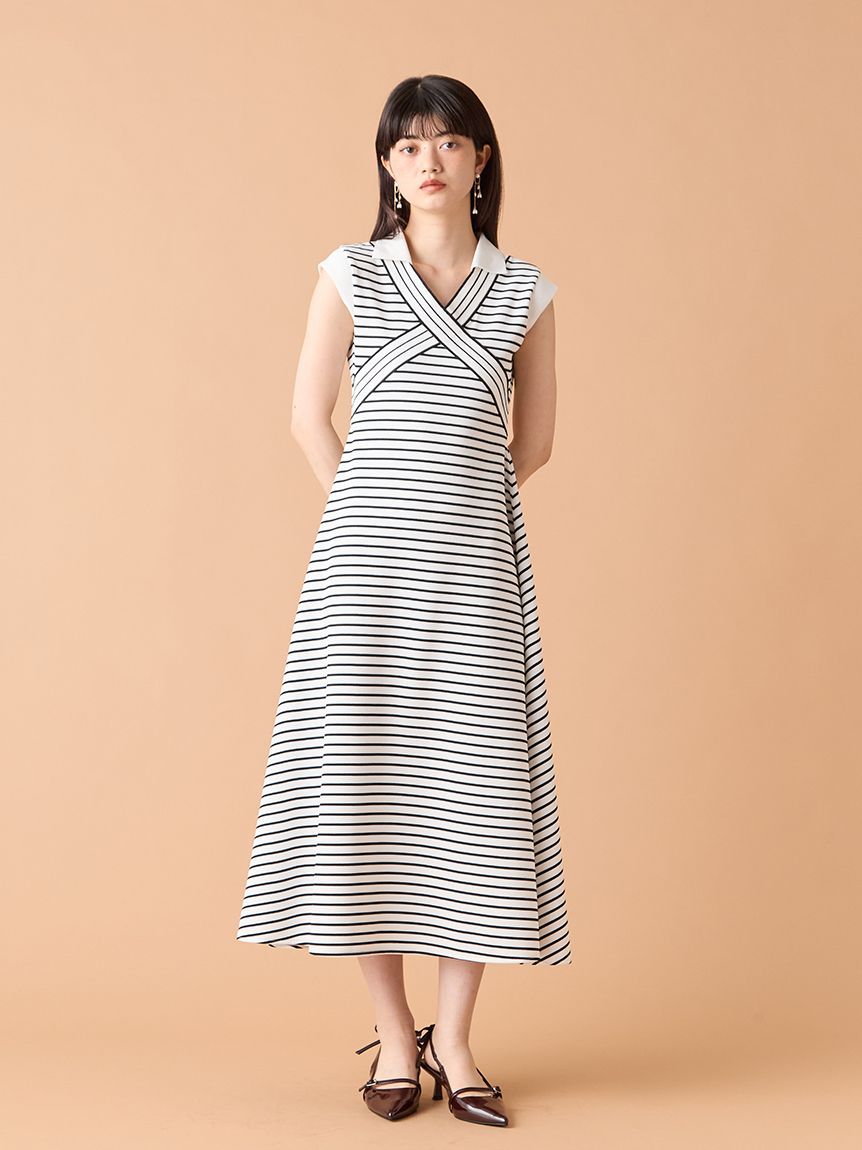 LILY BLOWN ワンピース ニットカーデセットキャミワンピース(マキシ・ロングワンピース