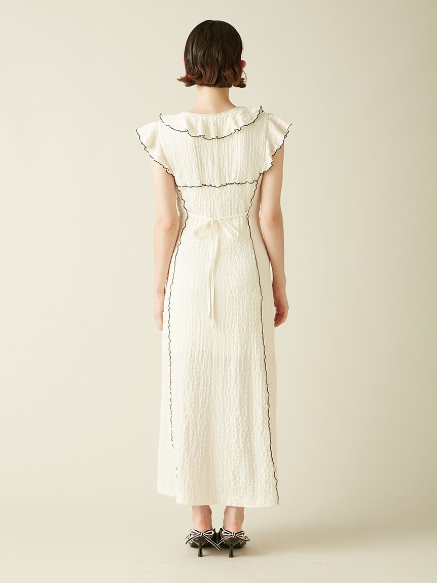 カットフリルワンピース(マキシ・ロングワンピース)|ワンピース カットフリルワンピース(マキシ・ロングワンピース)|ワンピース