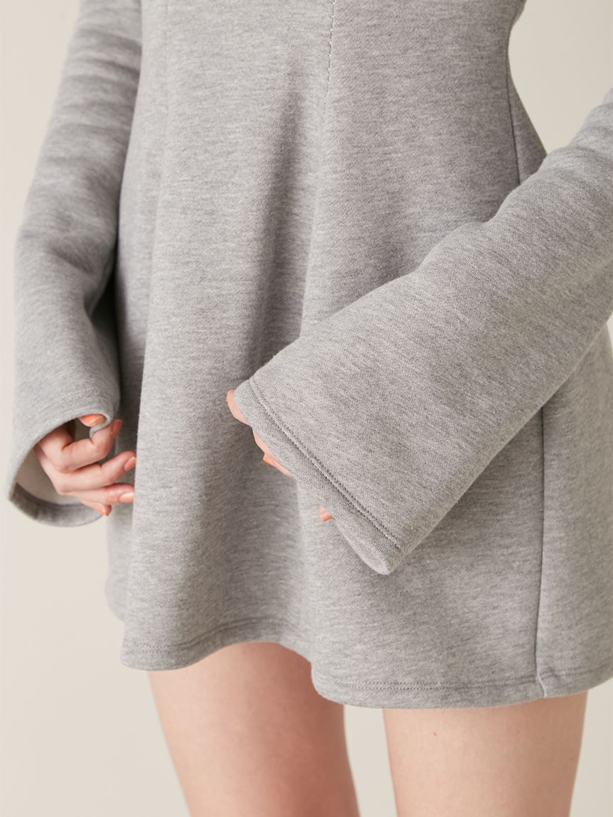 ロココ調スウェットミニワンピース(ミニワンピース)｜ワンピース｜LILY