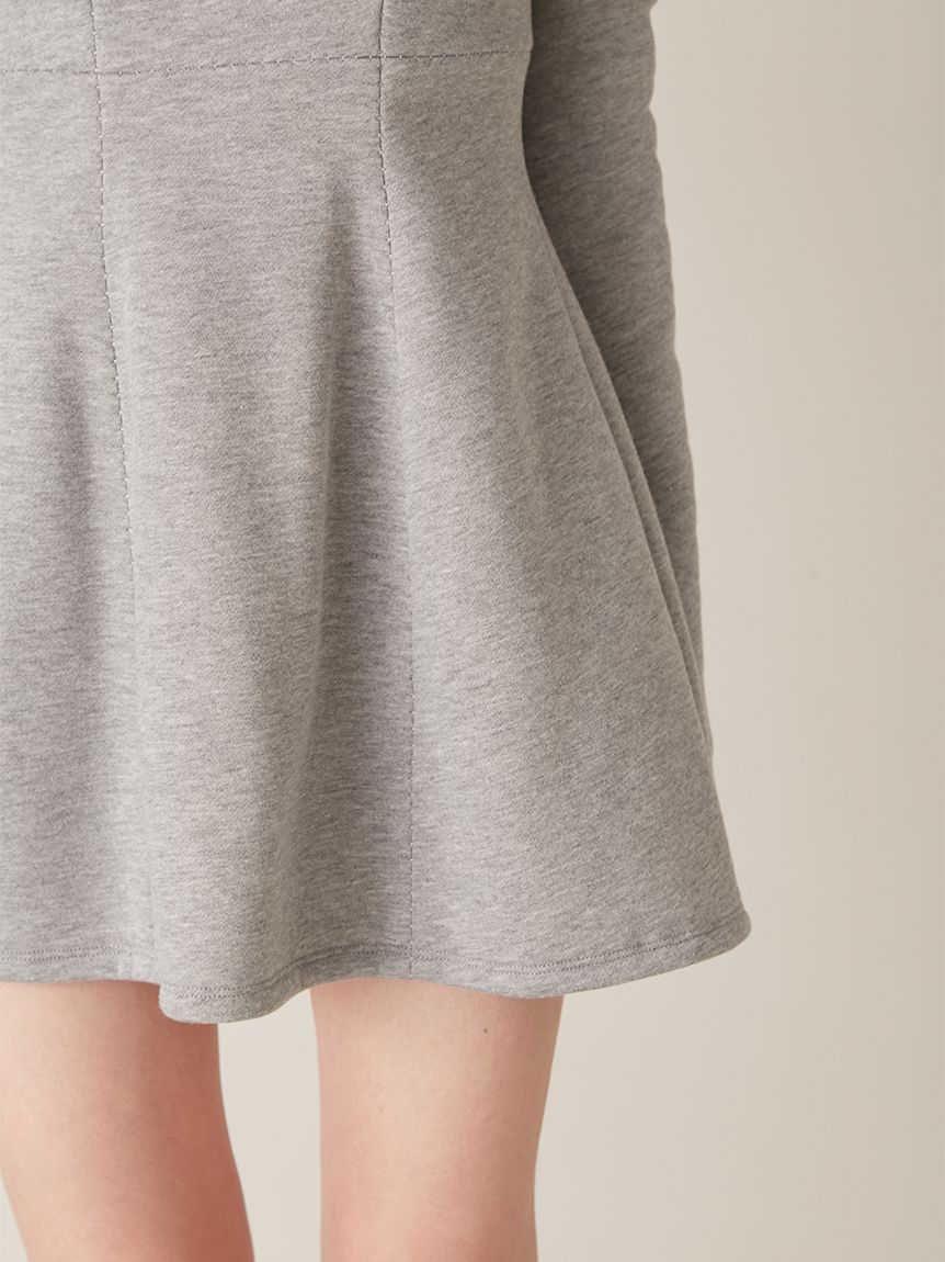 ロココ調スウェットミニワンピース(ミニワンピース)｜ワンピース｜LILY