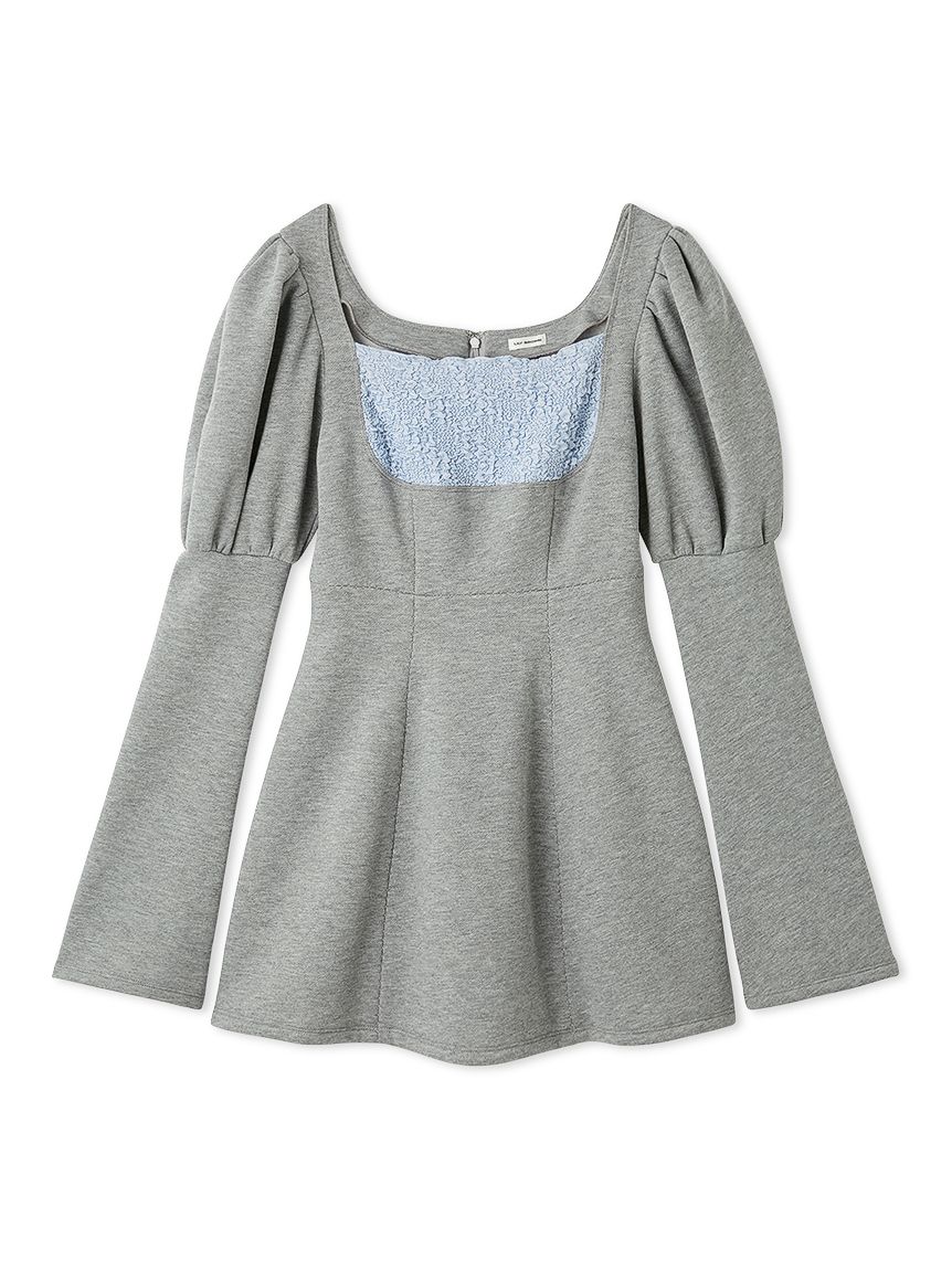 ロココ調スウェットミニワンピース(ミニワンピース)｜ワンピース｜LILY