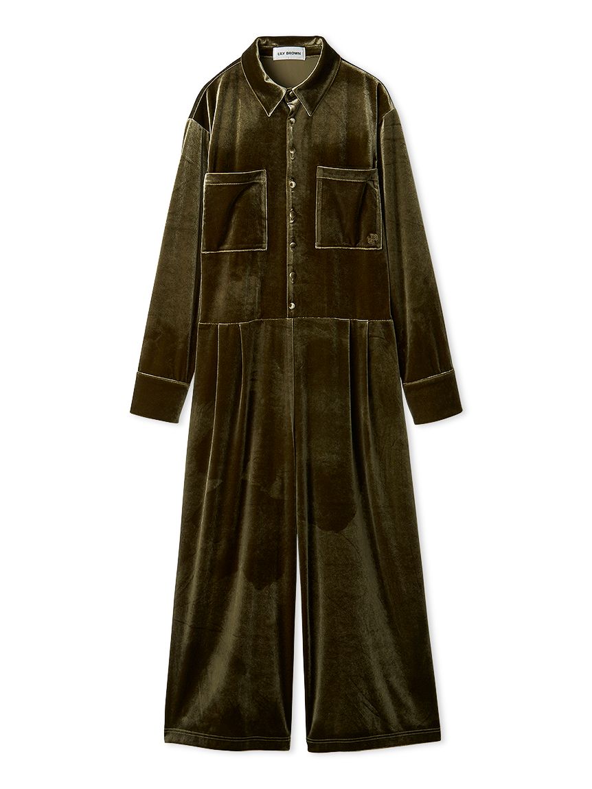 WEB限定00サイズ】ベロアジャンプスーツ(ピアス)｜アクセサリー｜LILY