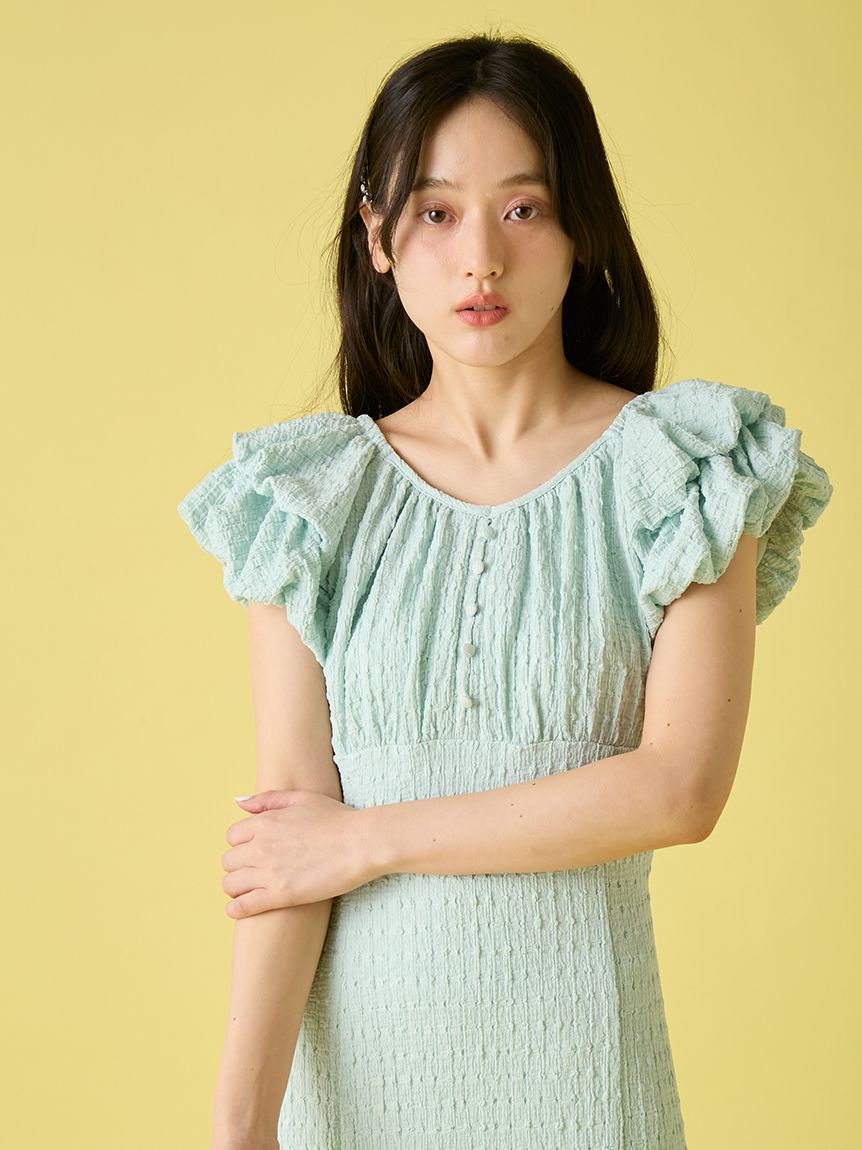 新色追加】2wayダブルスリーブカットワンピース(マキシ・ロング