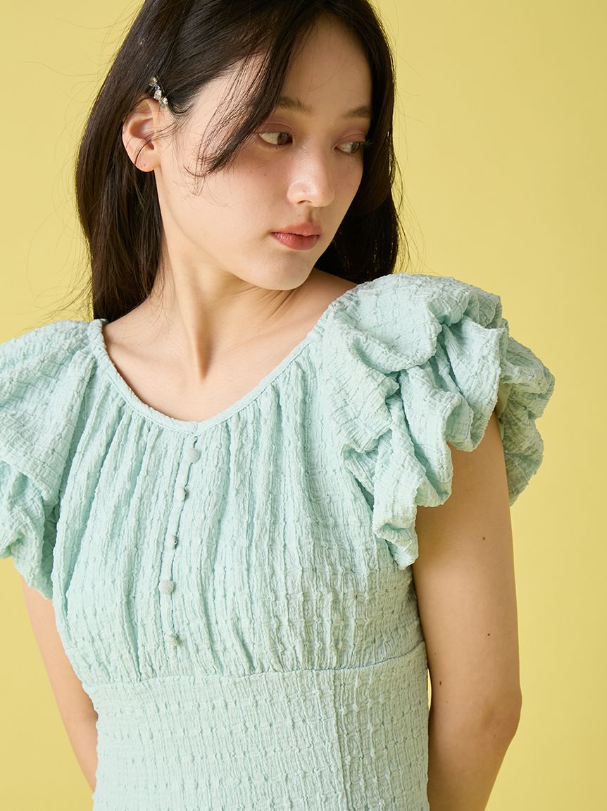 新色追加】2wayダブルスリーブカットワンピース(マキシ・ロング