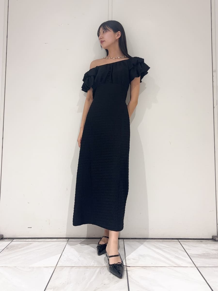 2wayダブルスリーブカットワンピース(マキシ・ロングワンピース