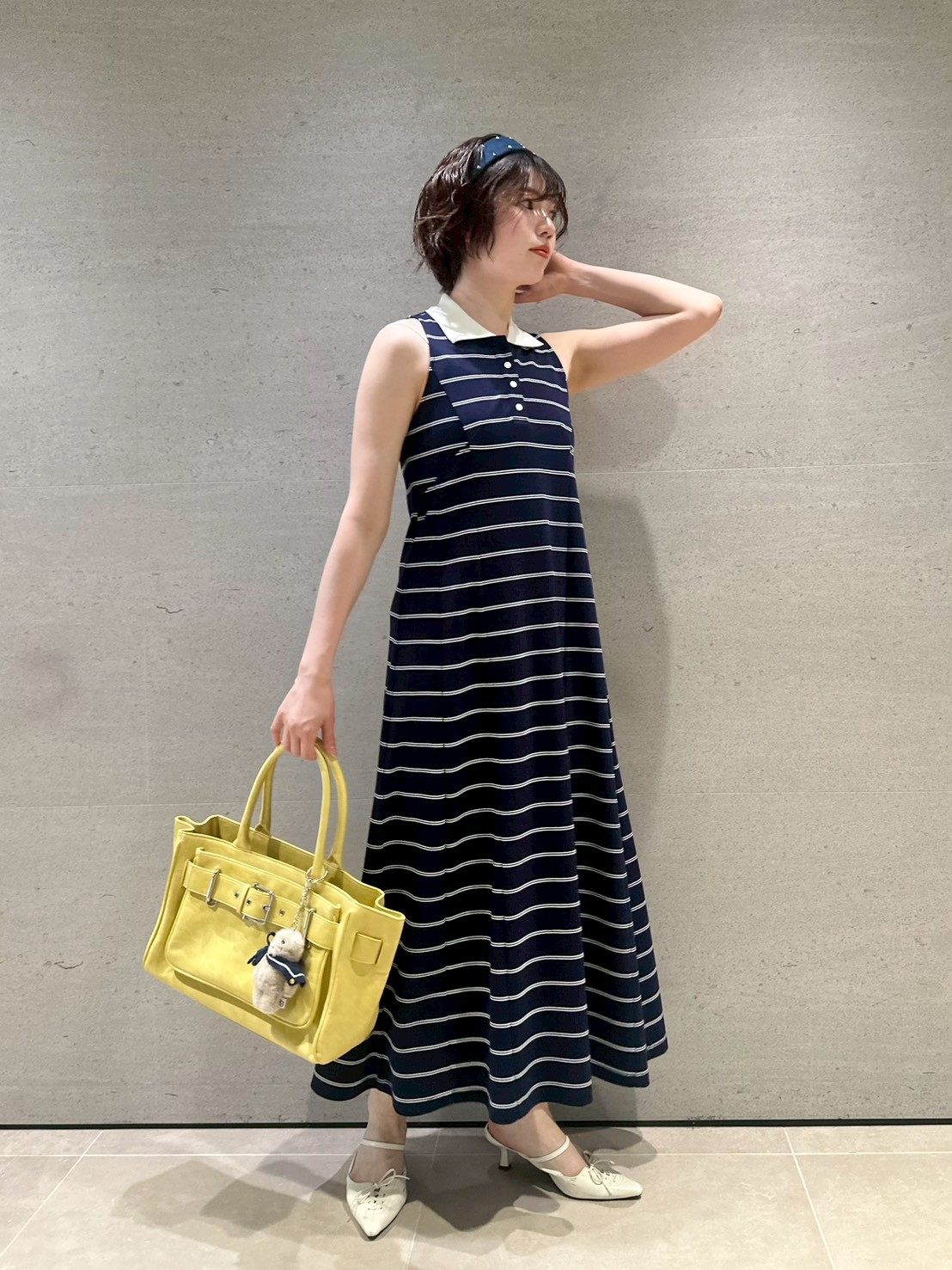 限定カラー】アメスリポロワンピース(マキシ・ロングワンピース