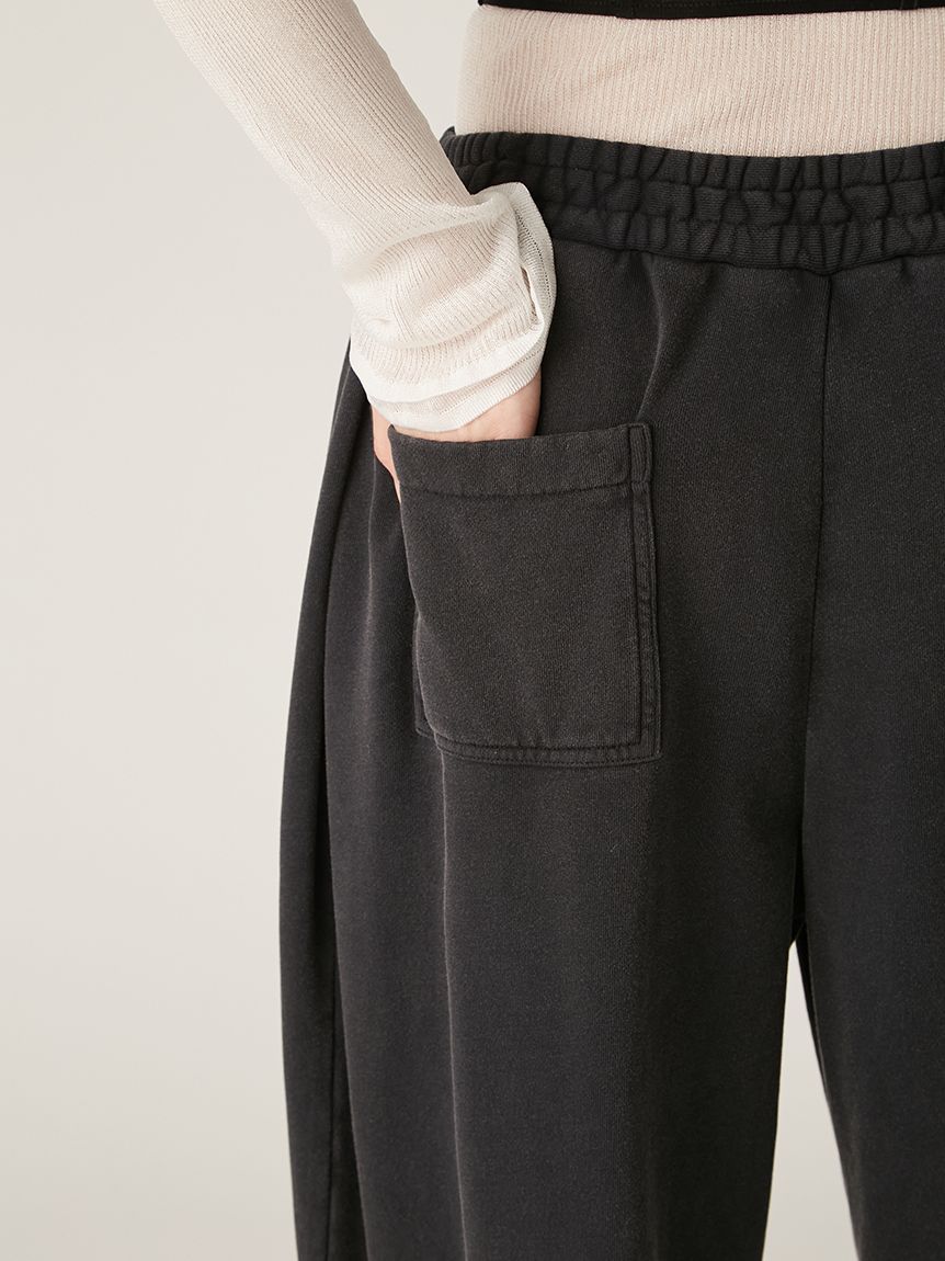 WEB限定00サイズ】スウェットワイドパンツ(ロングパンツ