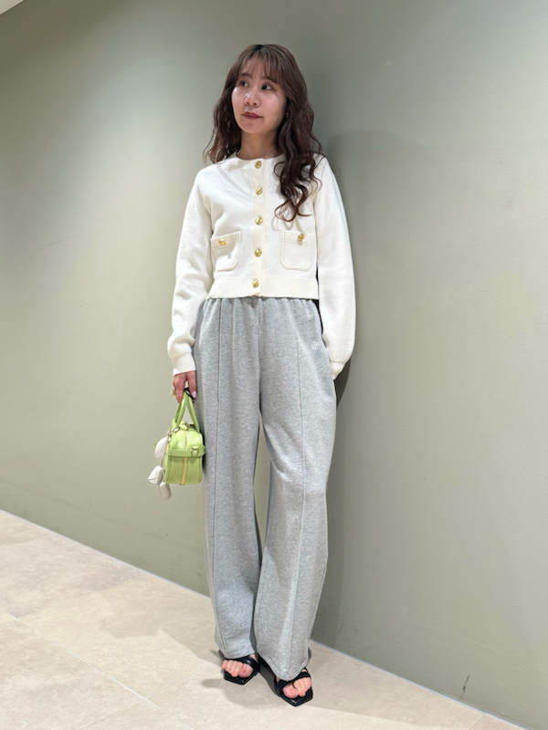WEB限定00サイズ】スウェットワイドパンツ(ロングパンツ