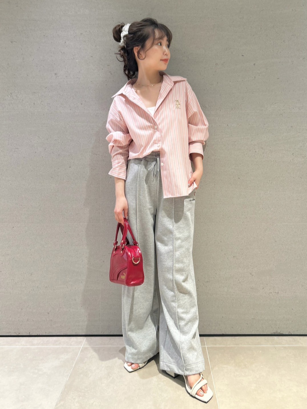 L'EQUIPE リバーシブル　ジャケット ワイドパンツ、スウェット I-SOOK スウェットパンツ ジャージ スウェットワイドパンツ