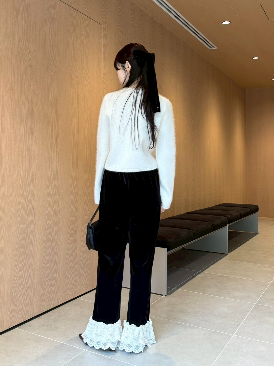 バリエーションフリルパンツ(ロングパンツ)｜パンツ｜LILY BROWN