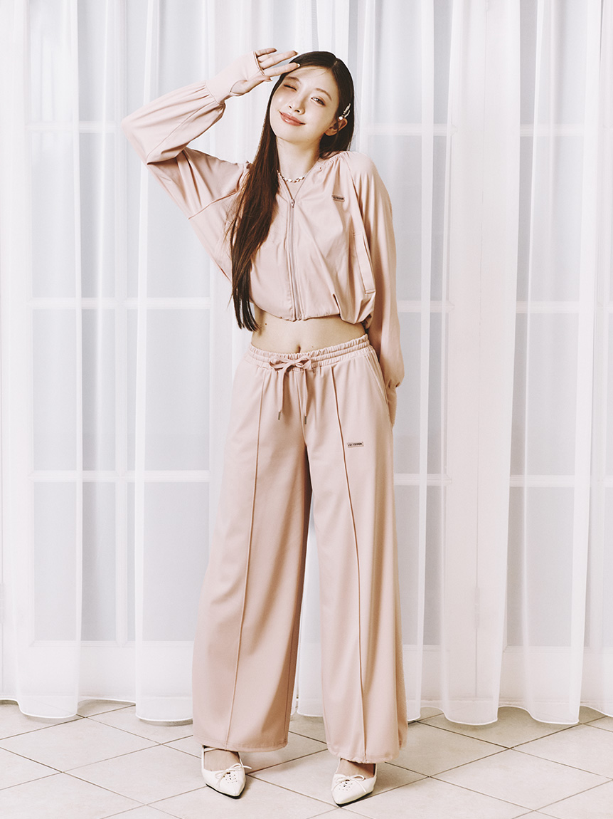オフィシャル・MASHSTORE限定】【UVカット】ワイドスウェットパンツ