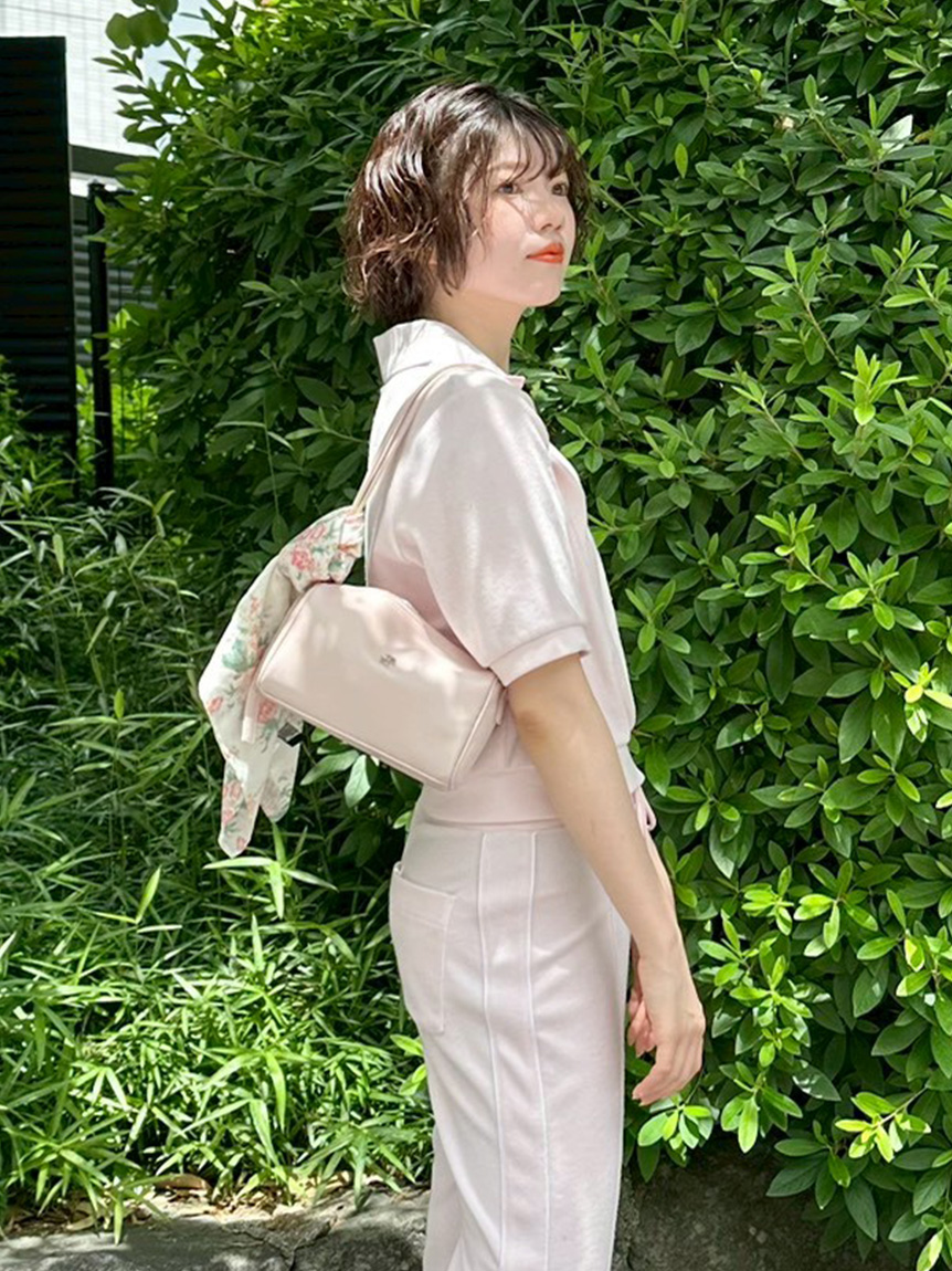 LILY BROWN×ANNA SUI】サイドラインパイルパンツ(ロングパンツ