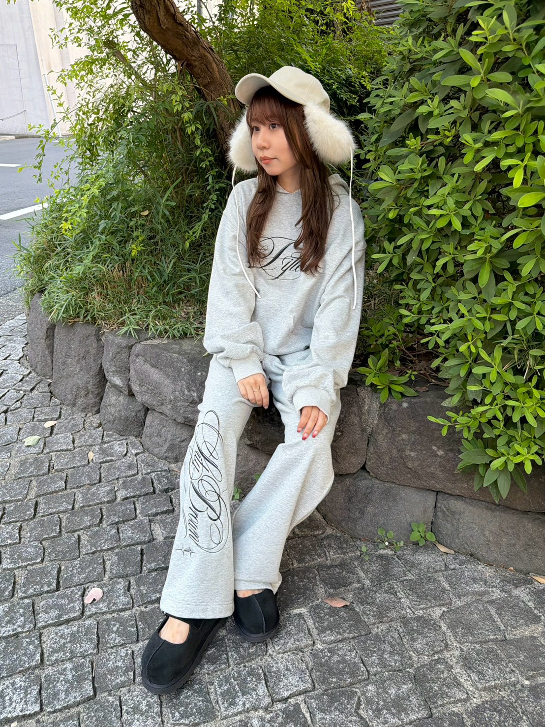 スクリプトスウェットパンツ(ロングパンツ)｜PANTS｜LILY BROWN