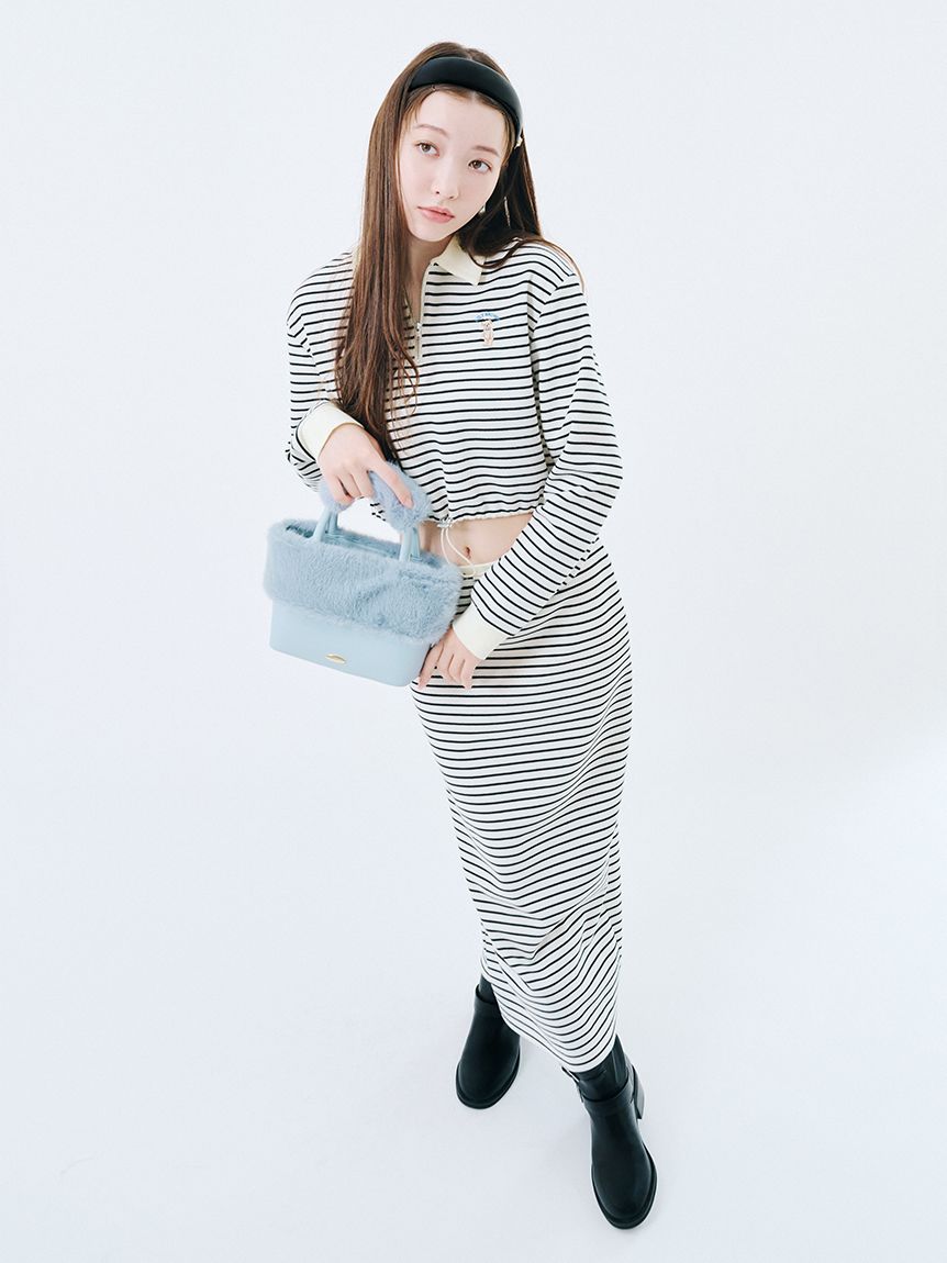 WEB限定カラー】ペンシルスウェットスカート(タイトスカート