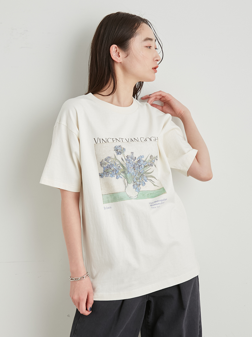 完売品 20AW オフホワイト ミケランジェロ アートプリント Tシャツ
