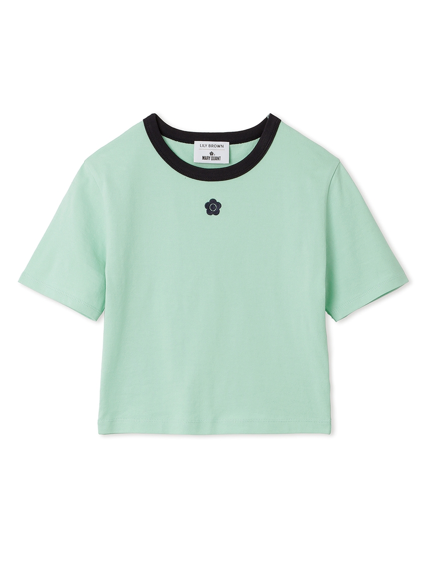 【LILY BROWN×MARY QUANT】バリエーションクロップドTシャツ