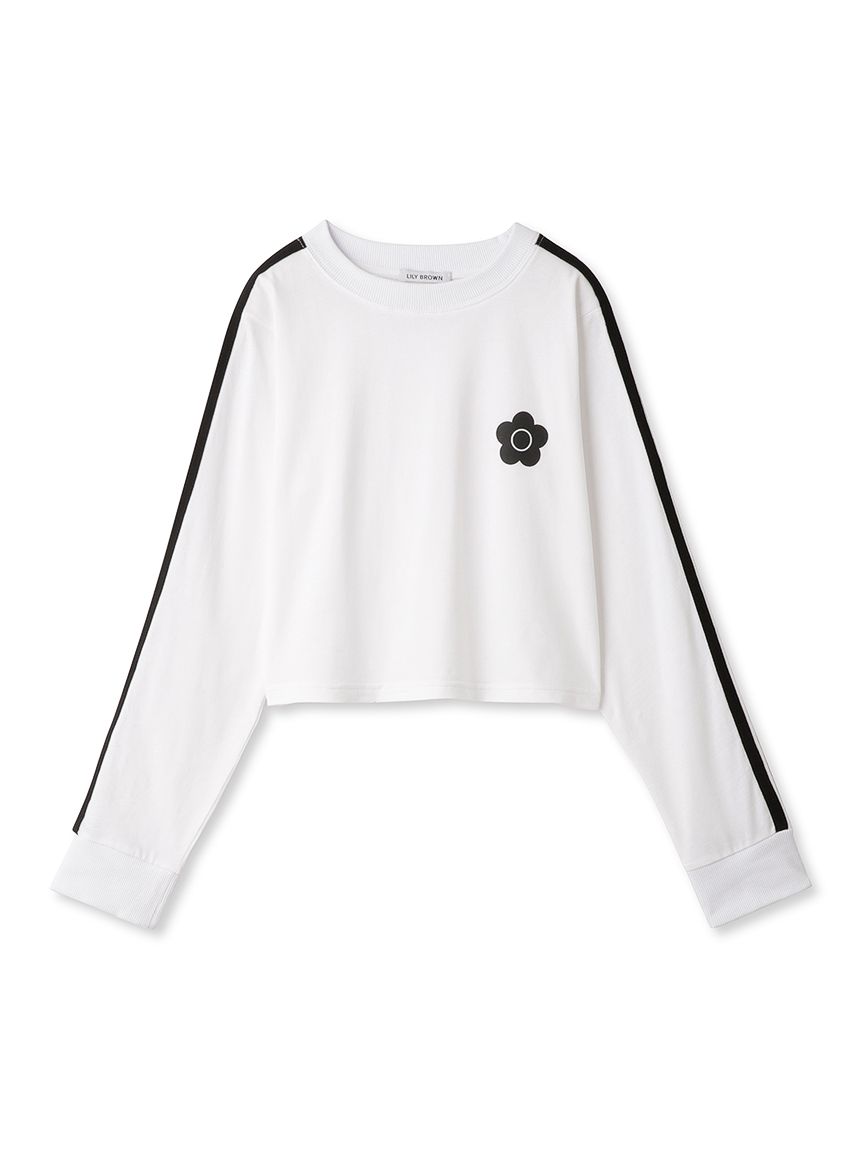 LILY BROWN×MARY QUANT】クロップドＴシャツ(Tシャツ・カットソー 