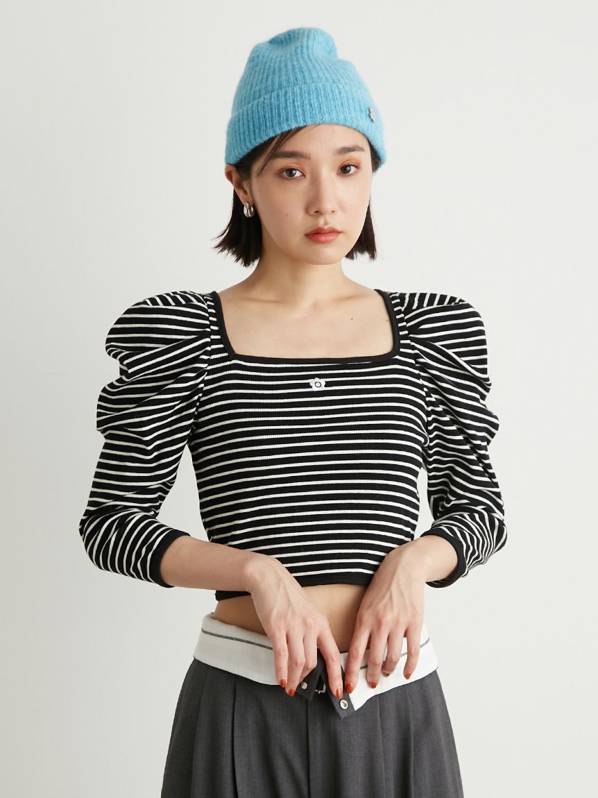 LILY BROWN×MARY QUANT】カットトップス(Tシャツ・カットソー