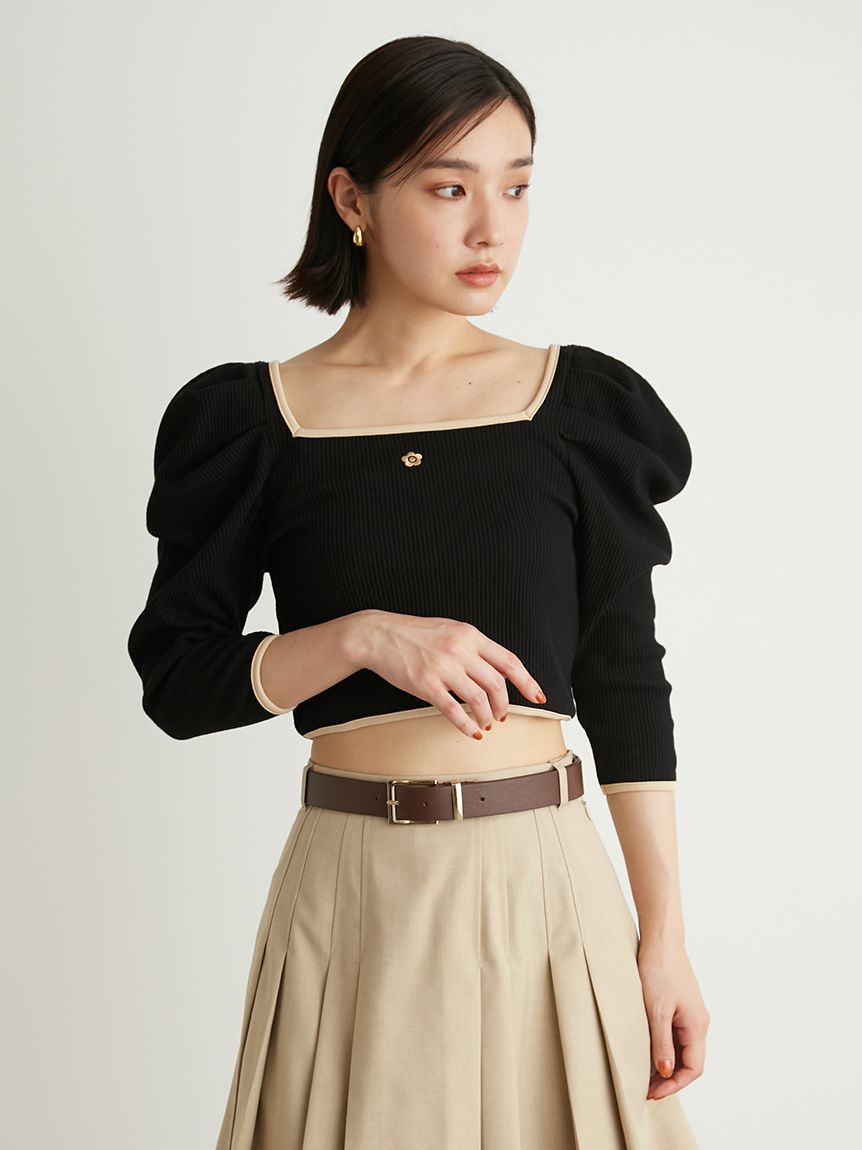 LILY BROWN×MARY QUANT】カットトップス(Tシャツ・カットソー