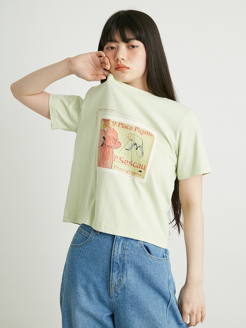 The Metropolitan Museum of Art】バイカラーアートプリントTシャツ(T 