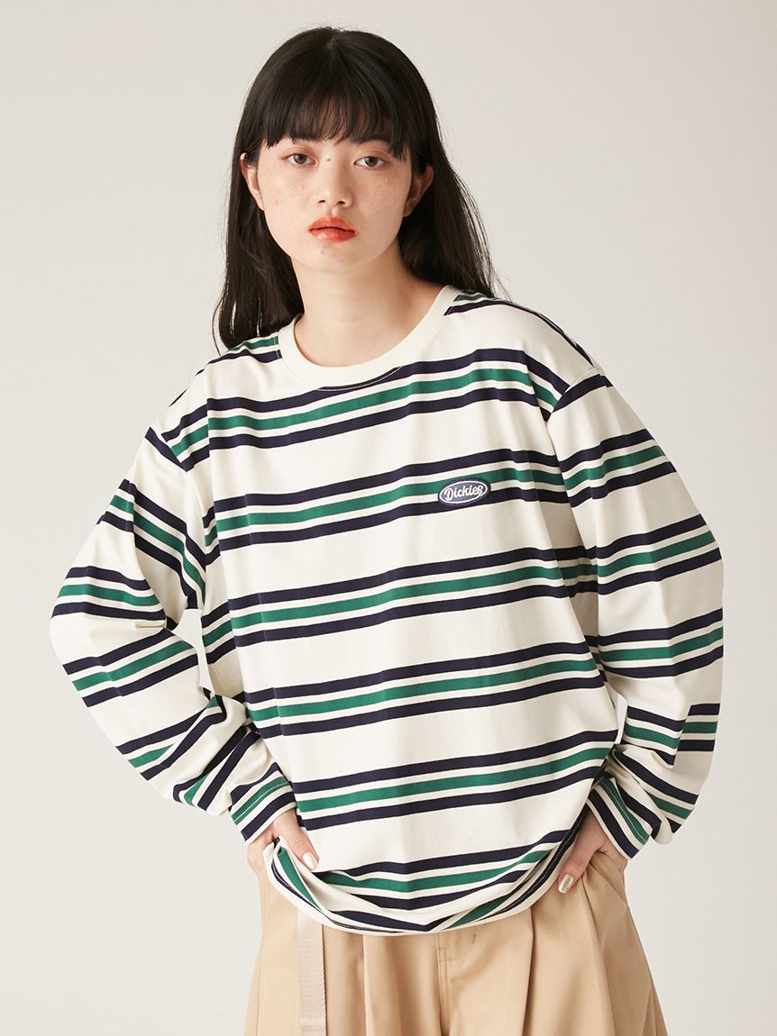 LILY BROWN Dickies】マルチボーダーロンT(Tシャツ・カットソー