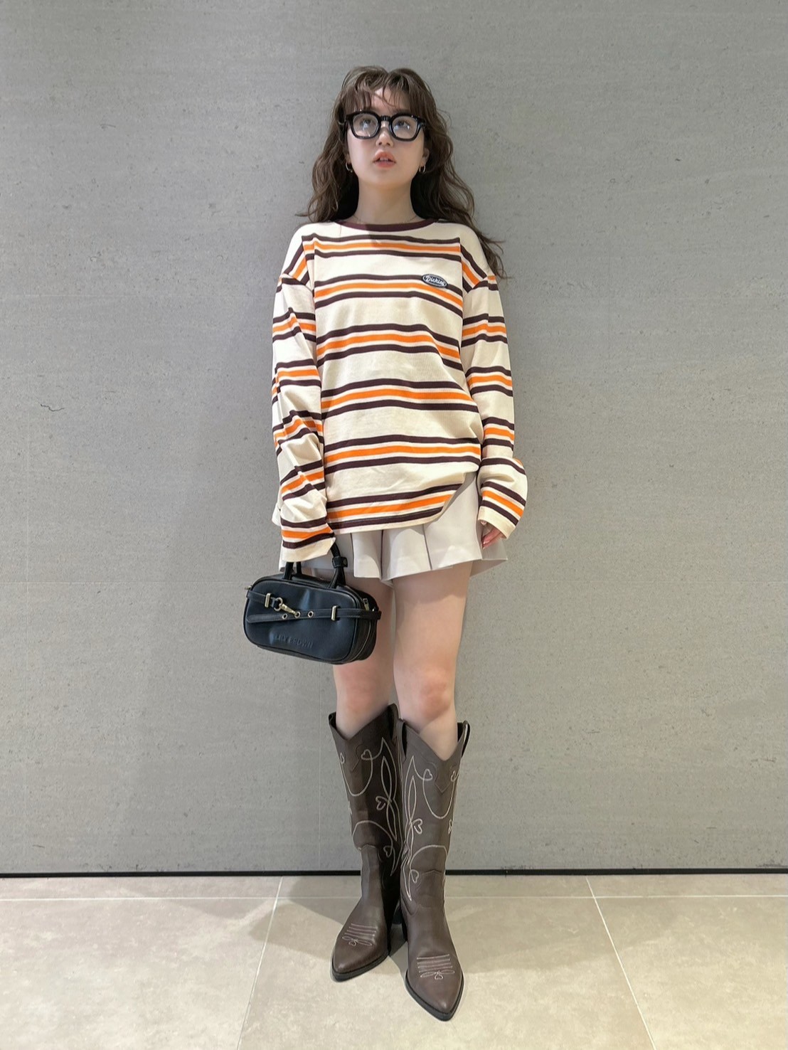 LILY BROWN Dickies】マルチボーダーロンT(Tシャツ・カットソー