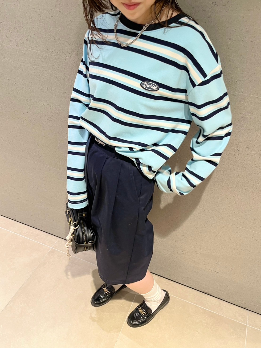 LILY BROWN Dickies】マルチボーダーロンT(Tシャツ・カットソー
