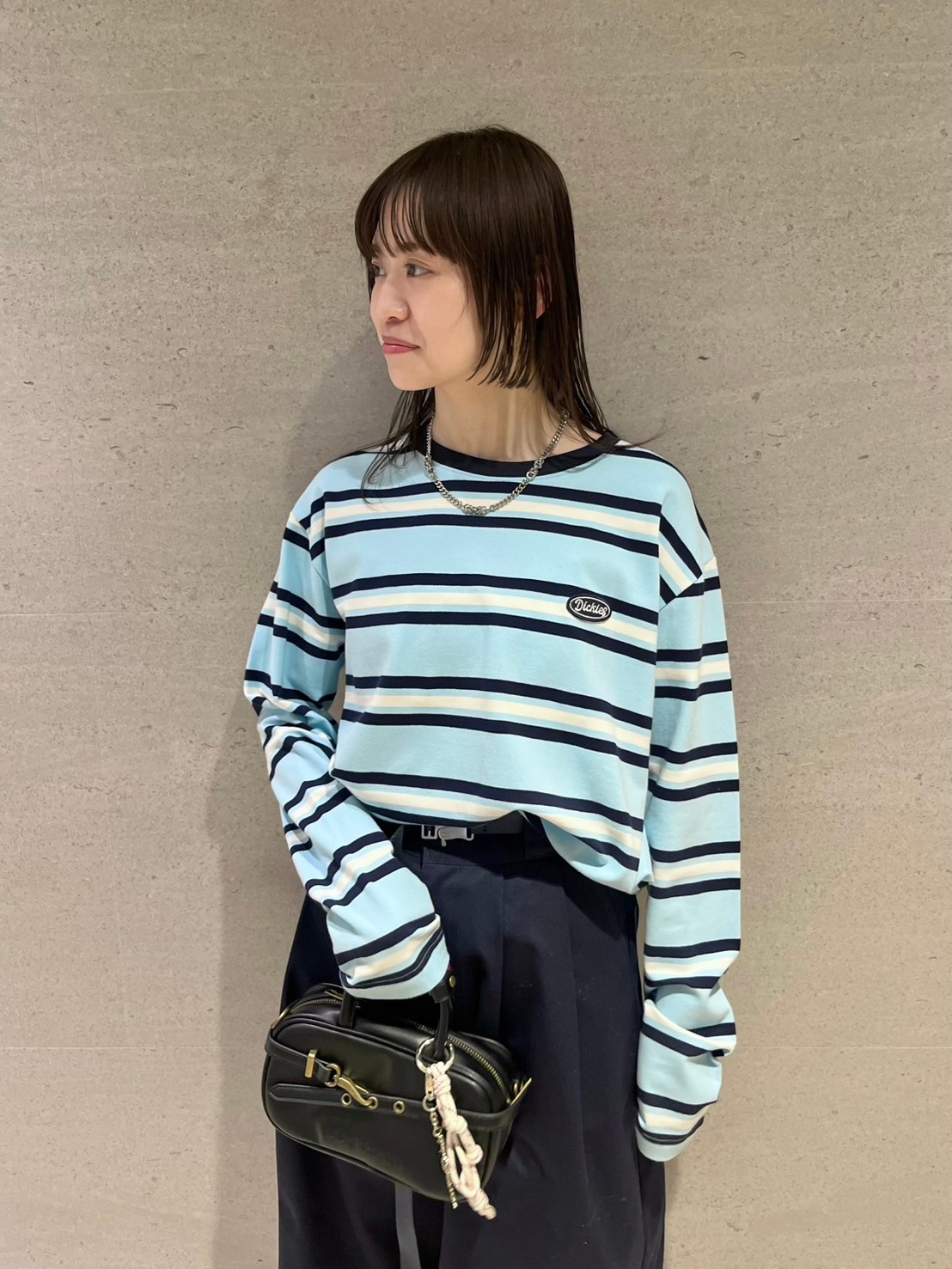 LILY BROWN Dickies】マルチボーダーロンT(Tシャツ・カットソー