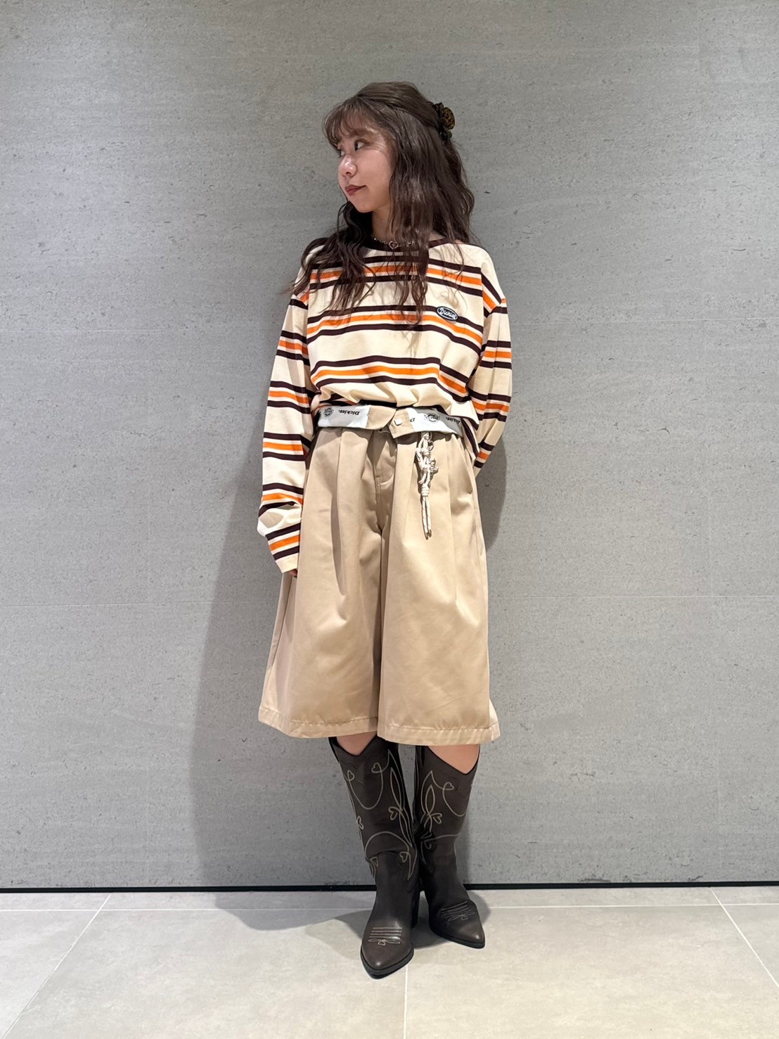 LILY BROWN Dickies】マルチボーダーロンT(Tシャツ・カットソー