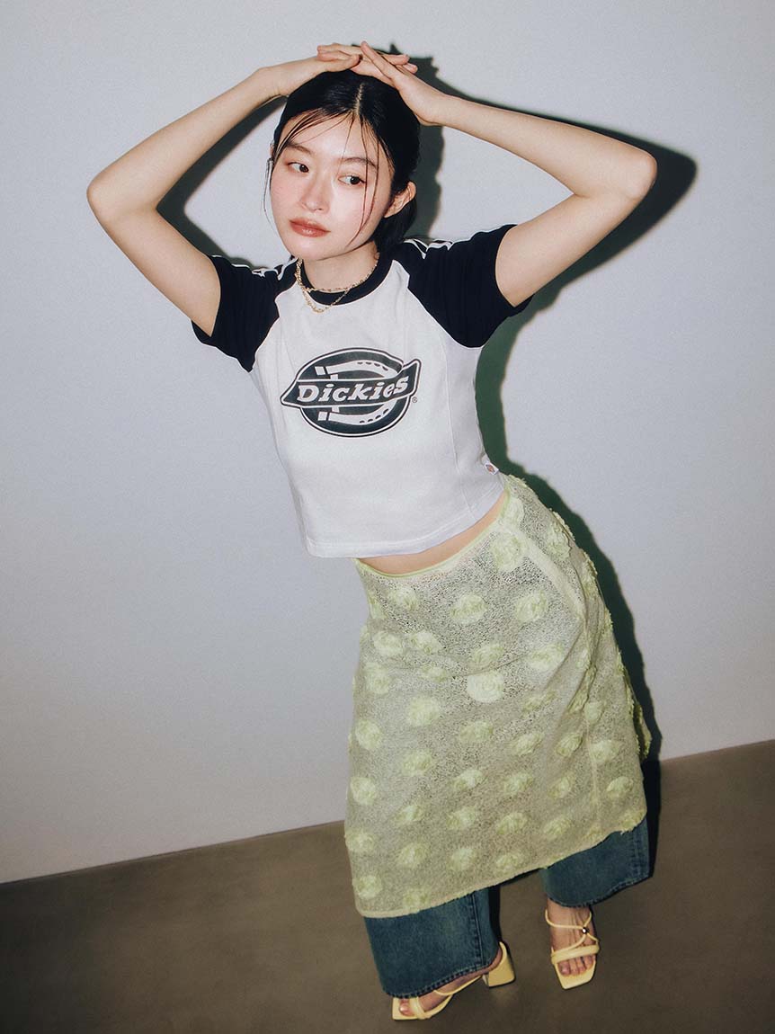 Dickies×LILYBROWN】グラフィックコンパクトTシャツ(Tシャツ
