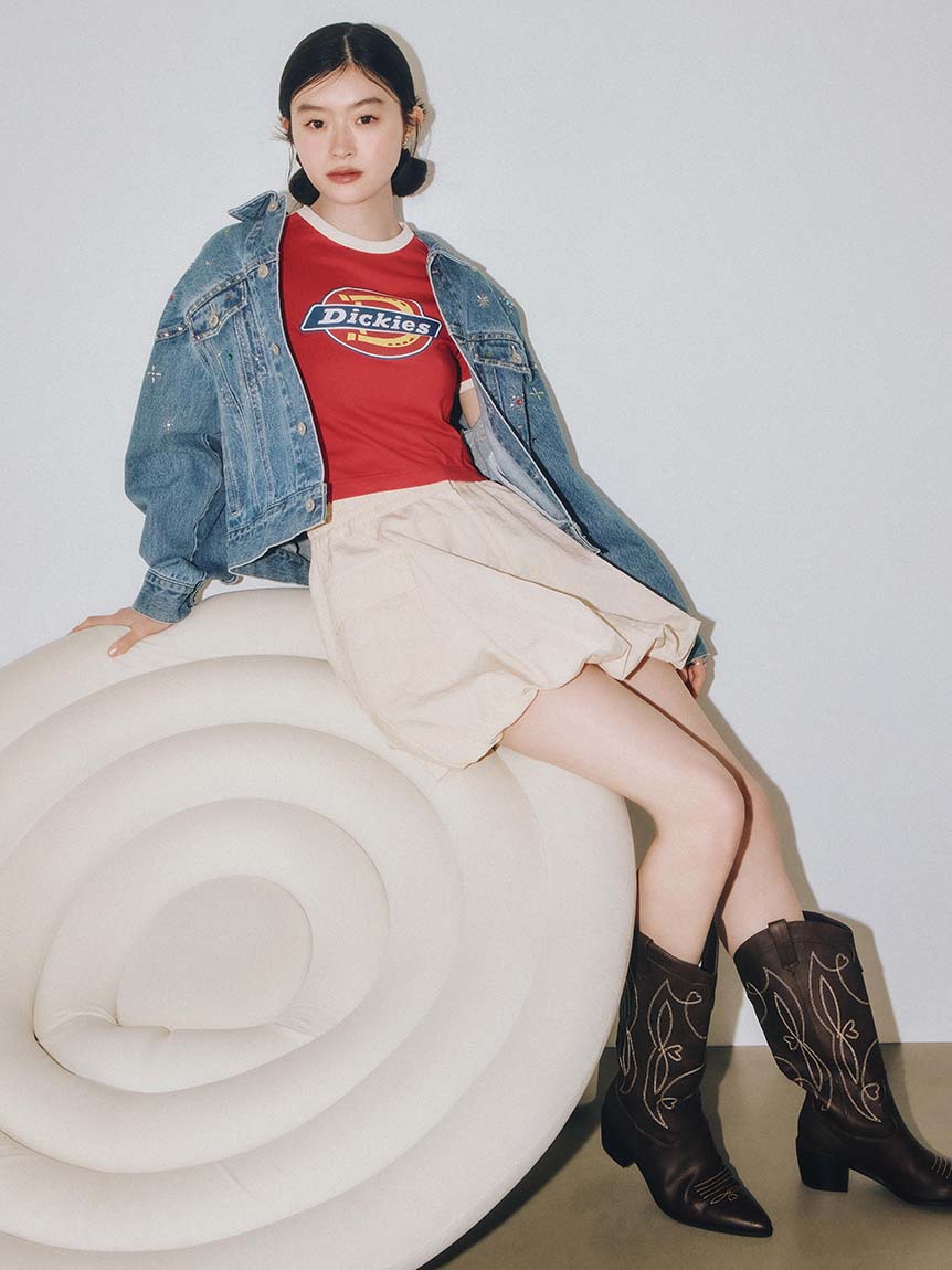 Dickies×LILYBROWN】グラフィックコンパクトTシャツ(Tシャツ