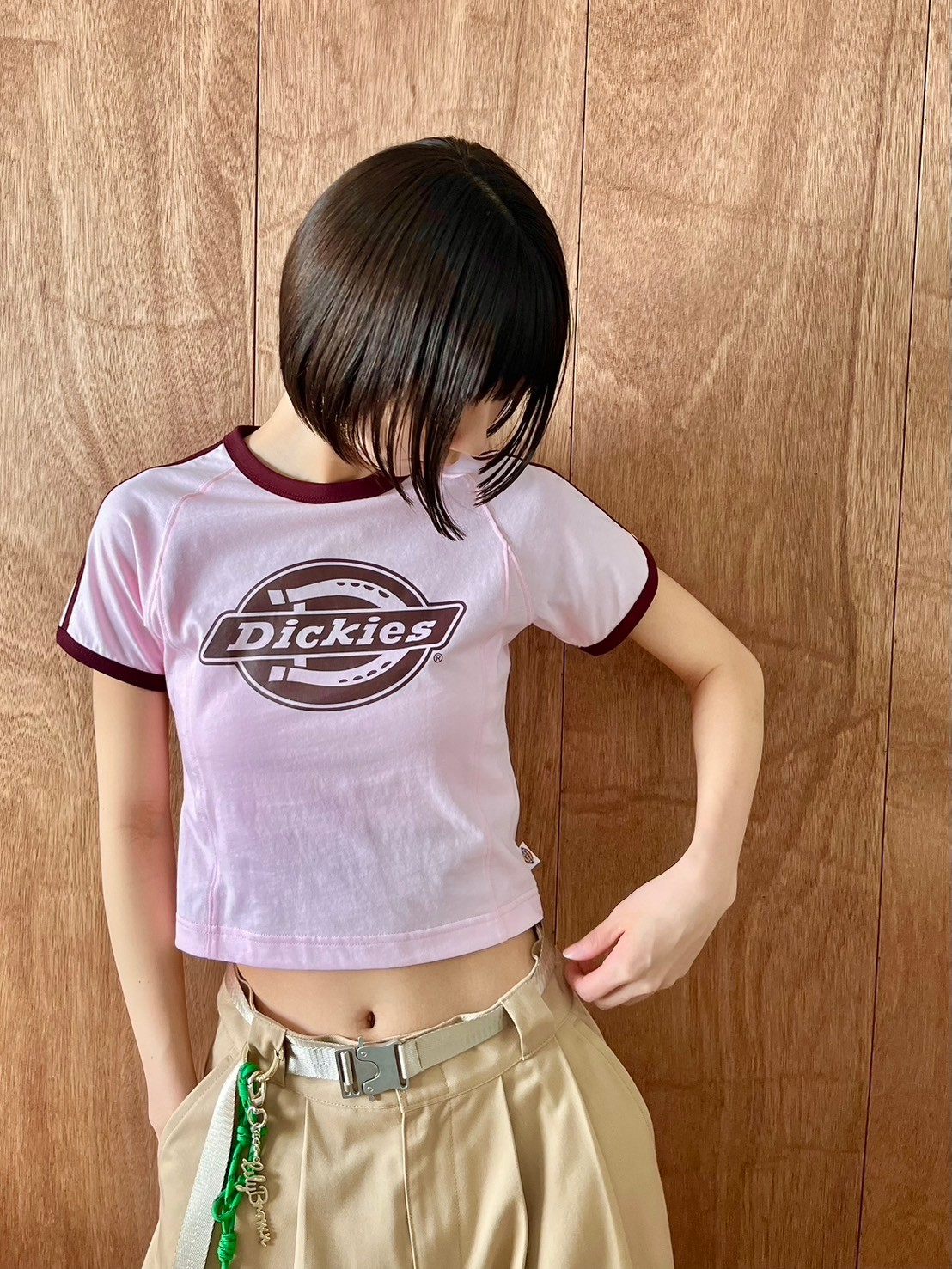 Dickies×LILYBROWN】グラフィックコンパクトTシャツ(Tシャツ