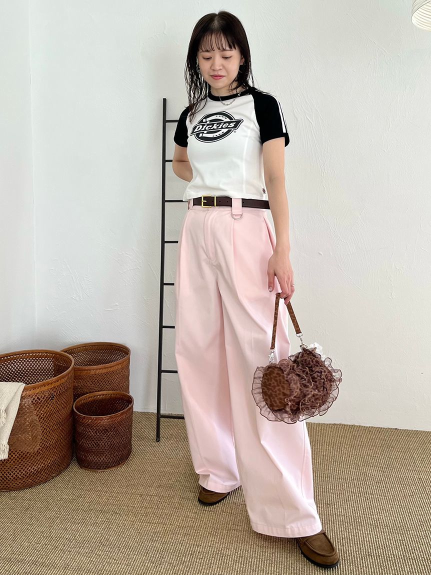Dickies×LILYBROWN】グラフィックコンパクトTシャツ(Tシャツ
