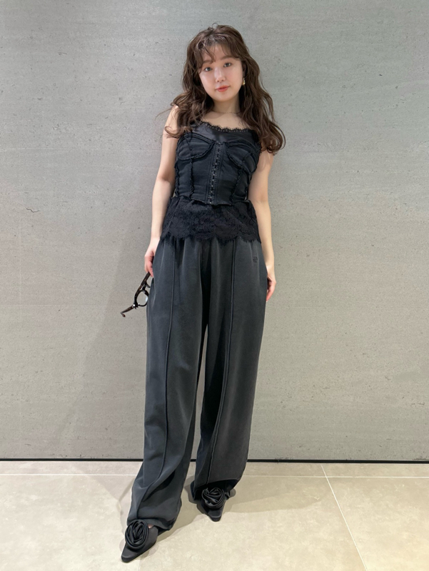 シアードッキングスウェットビスチェ レディース シアードッキングスウェットビスチェ(ビスチェ)｜トップス｜LILY