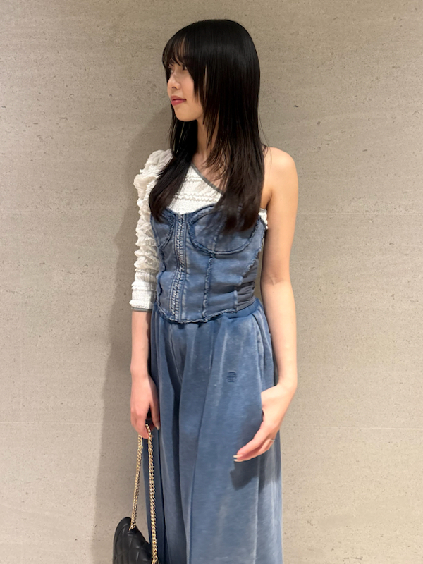 シアードッキングスウェットビスチェ(ビスチェ)｜トップス｜LILY