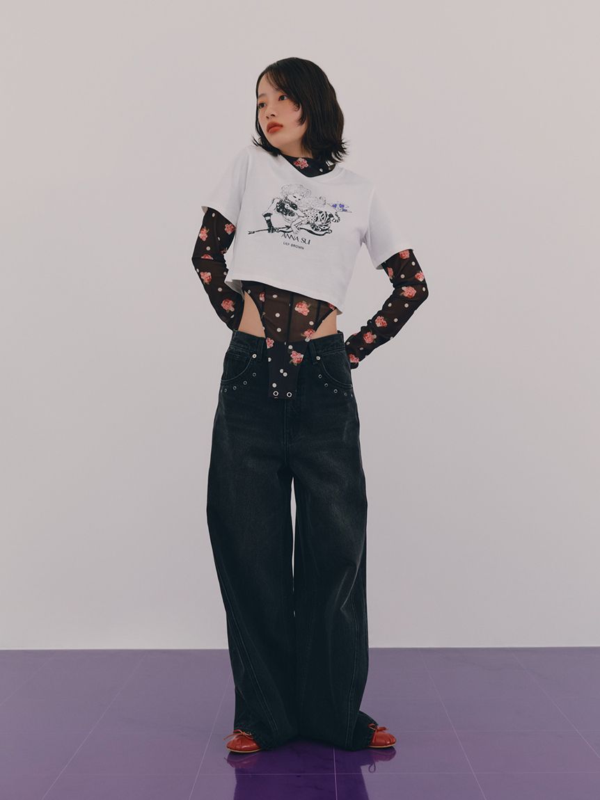 LILY BROWN × ANNA SUI】マーメイドTシャツ(Tシャツ
