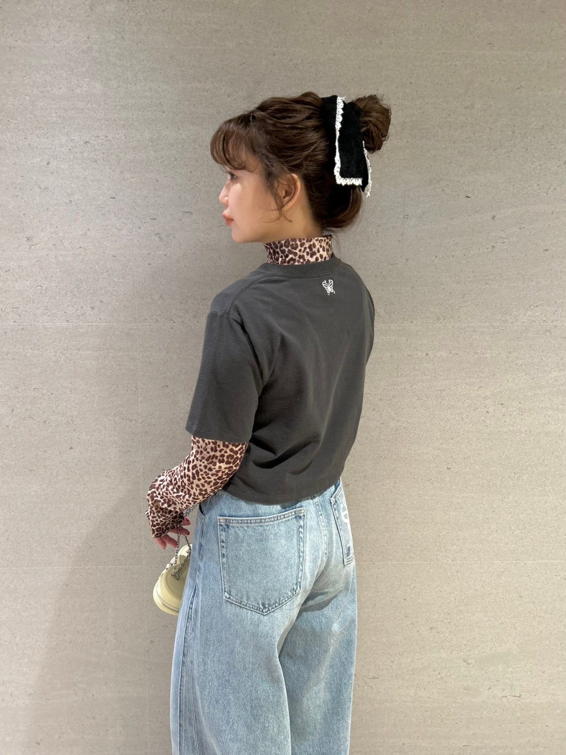 アナスイ ミニTシャツジーンズ