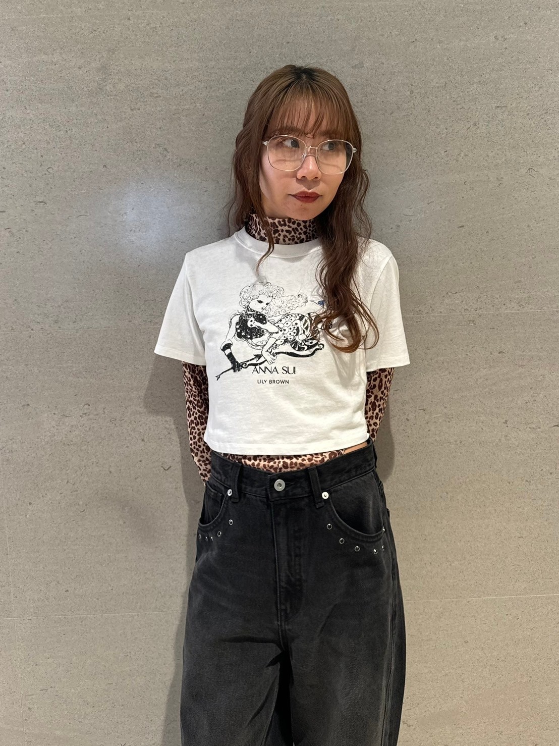 アナスイ ミニ　Tシャツ　ジーンズ アナスイ ミニTシャツジーンズ