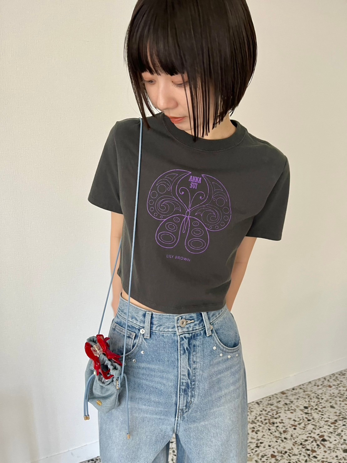 LILY BROWN × ANNA SUI】マーメイドTシャツ(Tシャツ