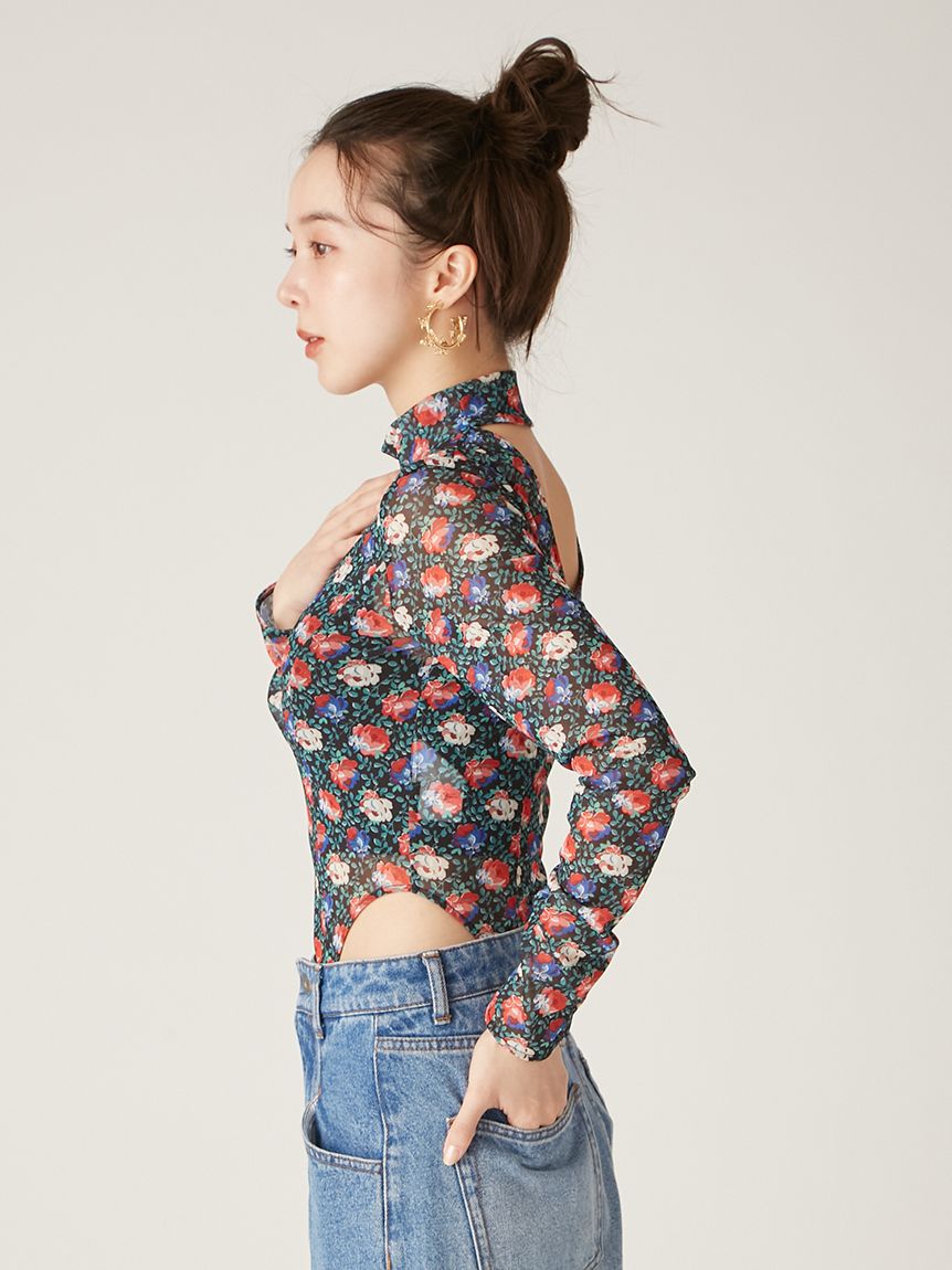 美品！LILY BROWN × ANNA SUIバリエーションボディースーツ セール】【LILY BROWN × ANNA SUI】バリエーションボディー