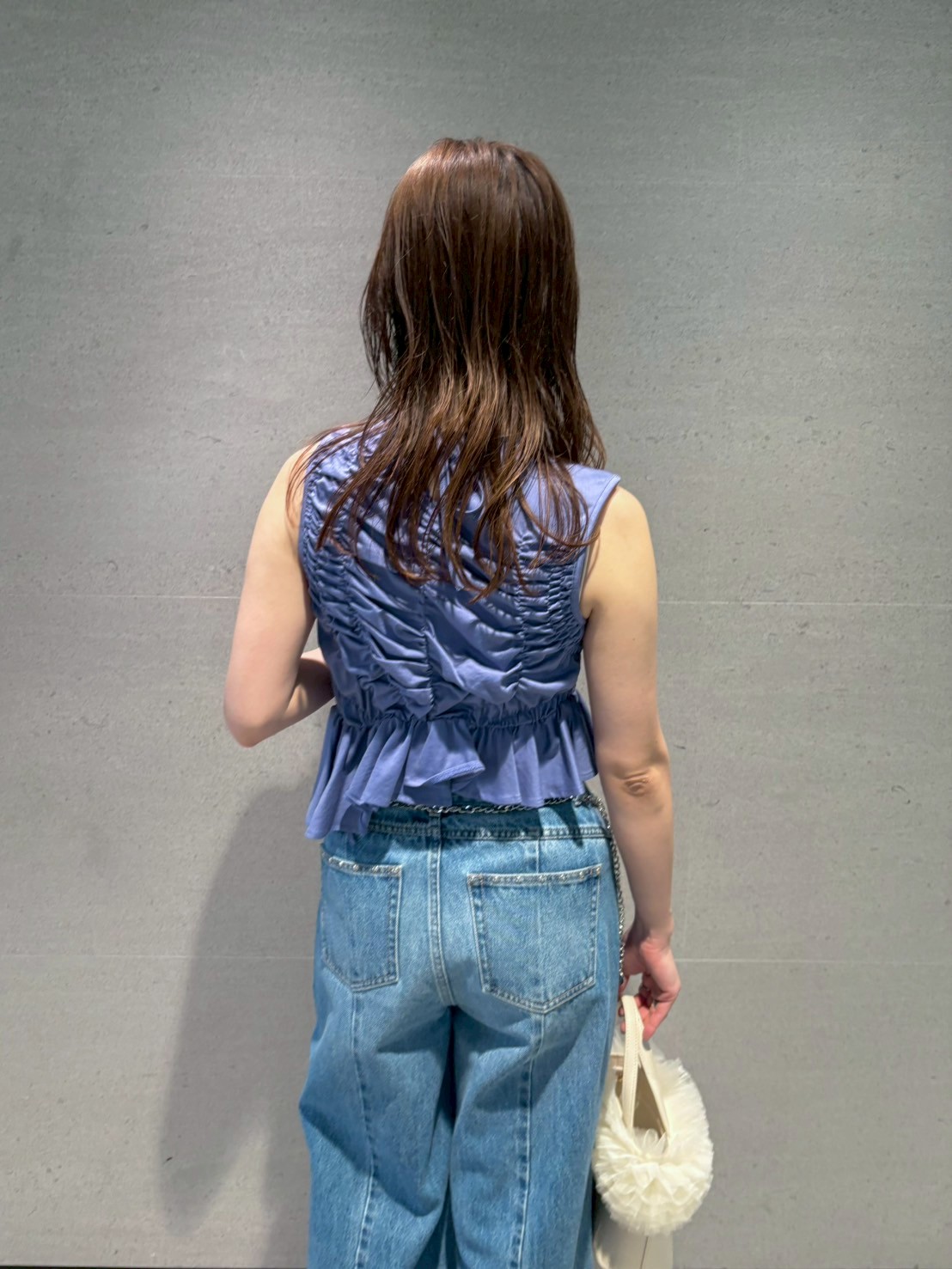 アシメフリルカットトップス(Tシャツ・カットソー)｜トップス
