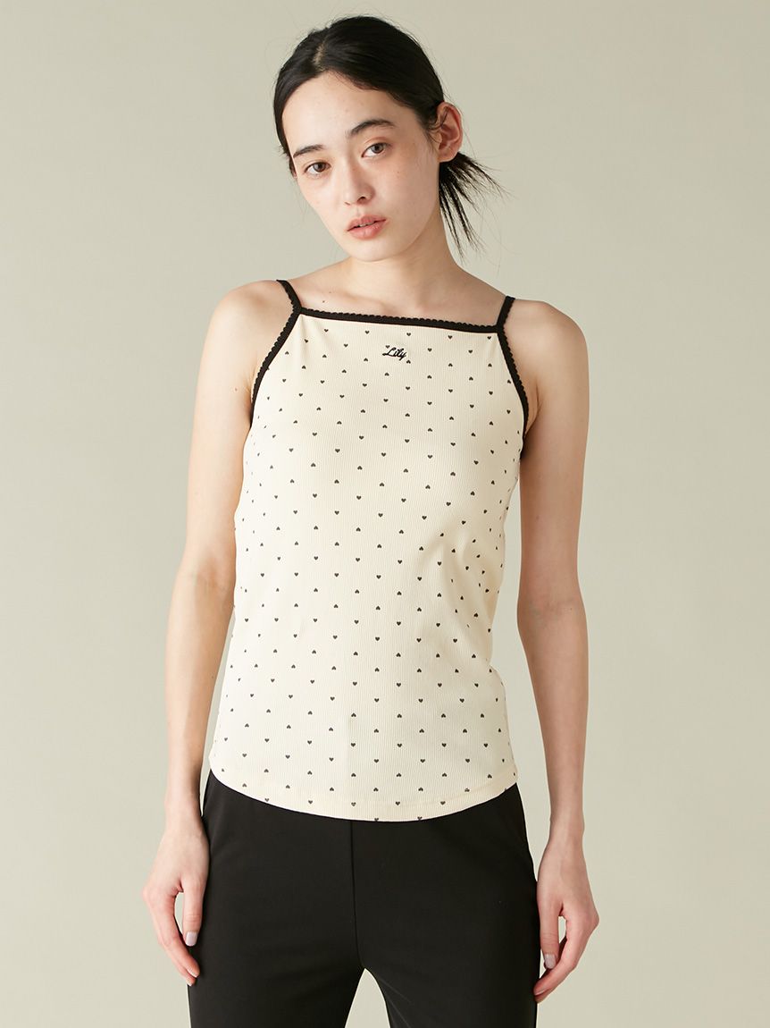 lilybrownフリルキャミソール LILY BROWN｜レースフリルキャミトップス | Rakuten Fashion