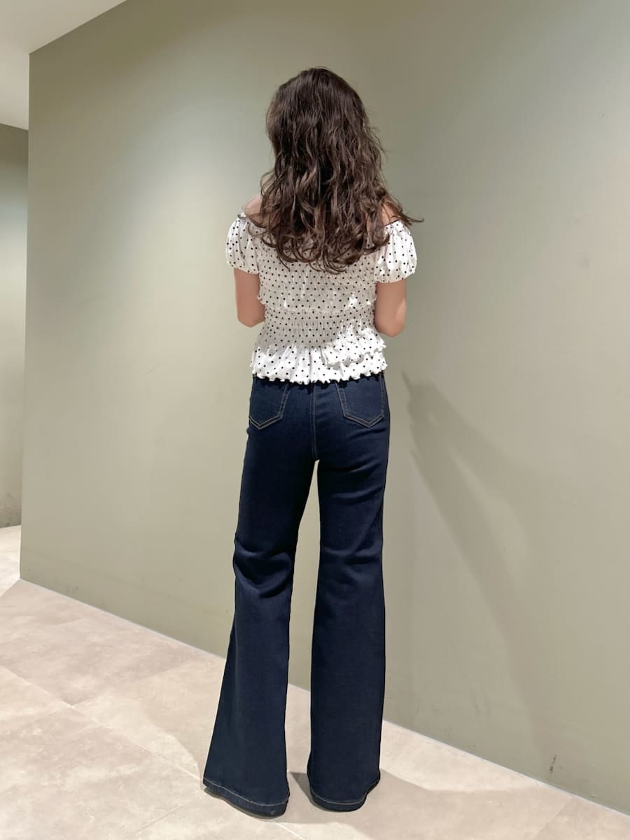 新品未使用【LILY BROWN】ブラック シャーリングトップス　ブラック 早い者勝ち価格】ランダムシャーリングトップス LILY BROWN