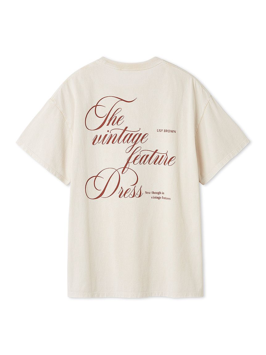 バックプリントオーバーTシャツ(Tシャツ・カットソー)｜トップス