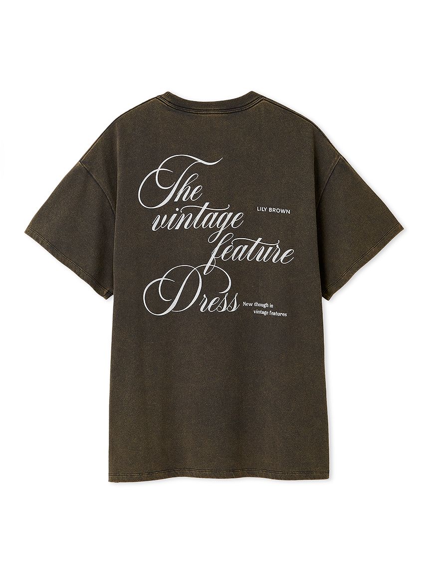 バックプリントオーバーTシャツ(Tシャツ・カットソー)｜トップス