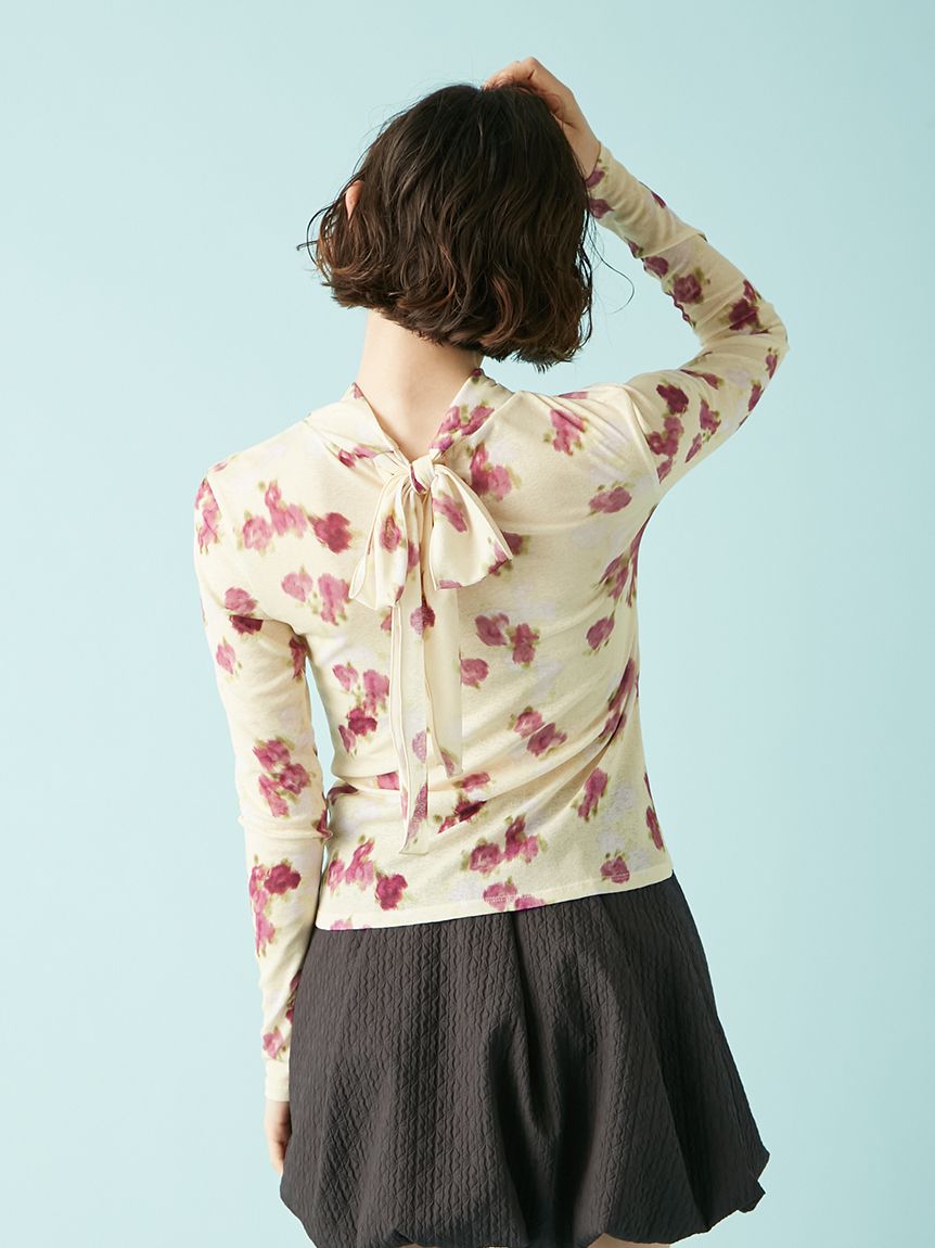 bow.a ボウエー LILYTOPS リリートップス ボウタイシアートップス(Tシャツ・カットソー)｜トップス｜LILY