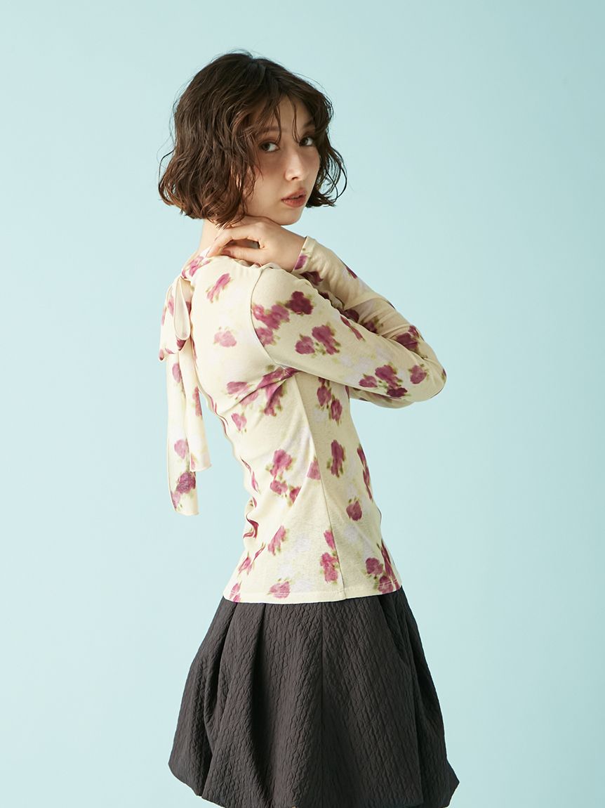 ボウタイシアートップス(Tシャツ・カットソー)｜トップス｜LILY