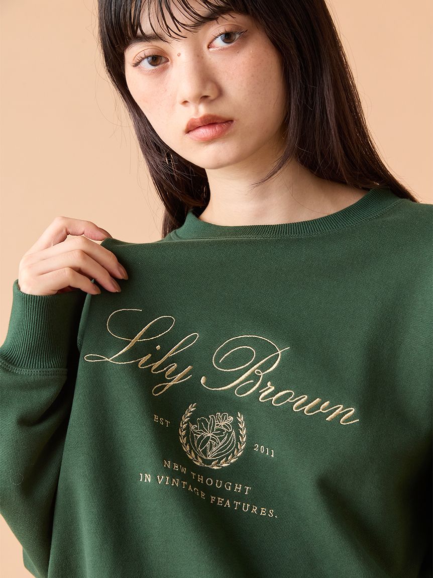 カレッジロゴスウェット(スウェット・トレーナー)｜トップス｜LILY