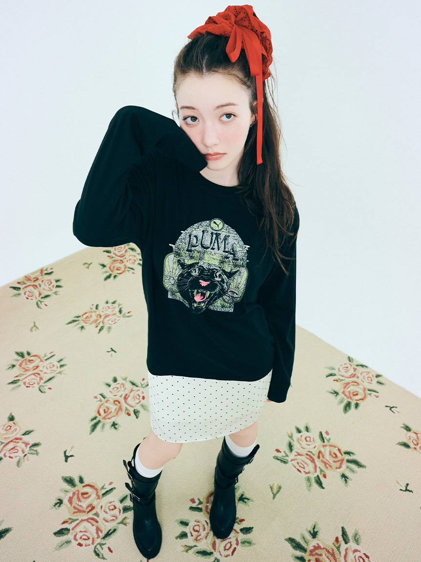 renoma paris ビックロゴロングスリーブ renoma PARIS ジャージ LONG SLEEVE CREW TOPS メンズ