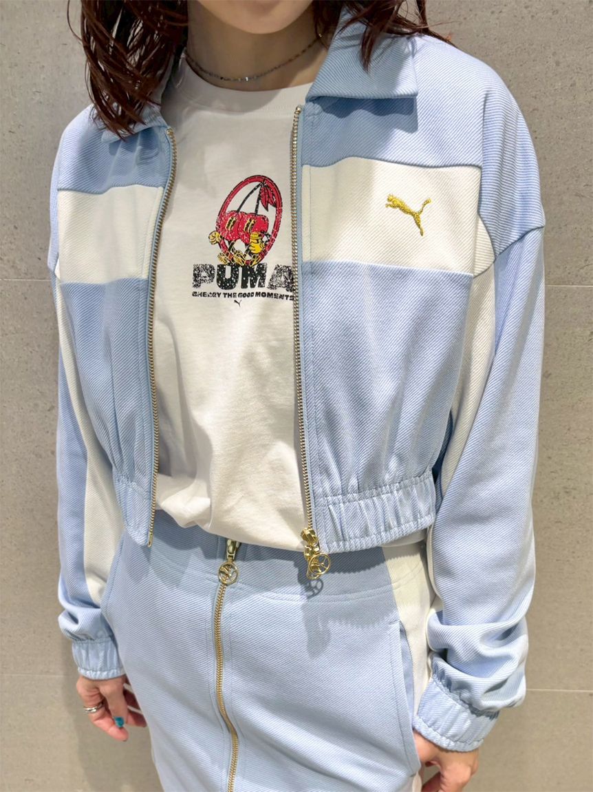 LILY BROWN×PUMA】バリエプリントロングスリーブTシャツ(Tシャツ